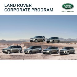 Land Rover is offering access to their Land Rover Corporate Programme on all new vehicles 